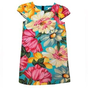 Milly Minis floral sheath dress size 14